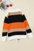 Color Block Knit Sweater