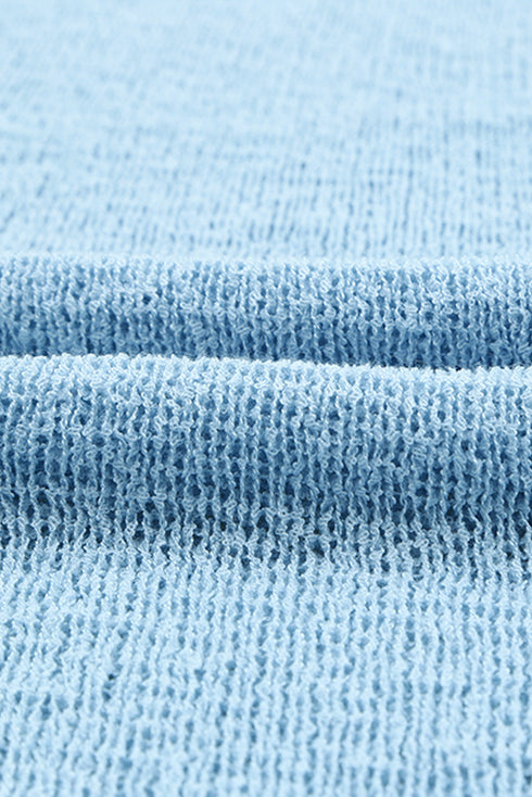 Color Block Knitted Tank Top