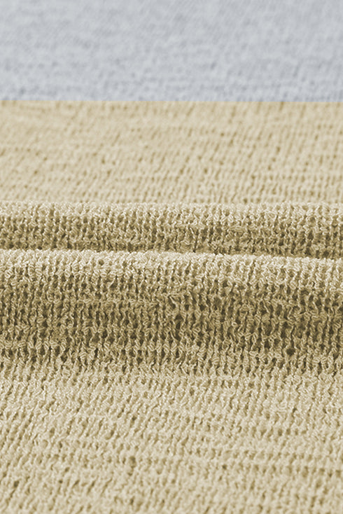 Color Block Knitted Tank Top
