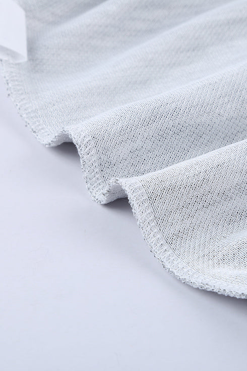 Color Block Leopard Long Sleeves Hoodie