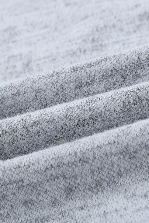 Color Block Leopard Long Sleeves Hoodie