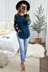 Color Block Long Sleeves Pullover Top