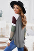 Color Block Long Sleeves Pullover Top