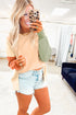 Color Block Patchwork Split Hem Crew Neck Pullover Sweatshirt