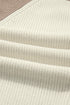 Color Block Raglan Sleeve Button Front Knit Cardigan