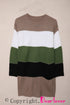 Color Block Sweater Dress