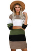 Color Block Sweater Dress