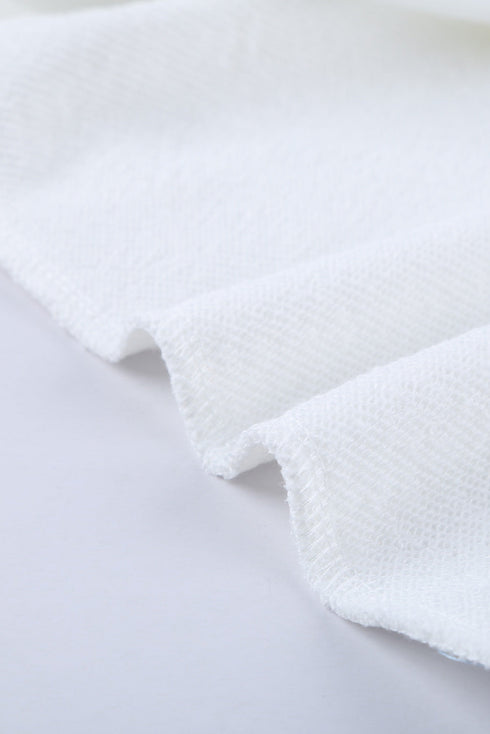 Colorblock Cowl Neck Pullover Hoodie