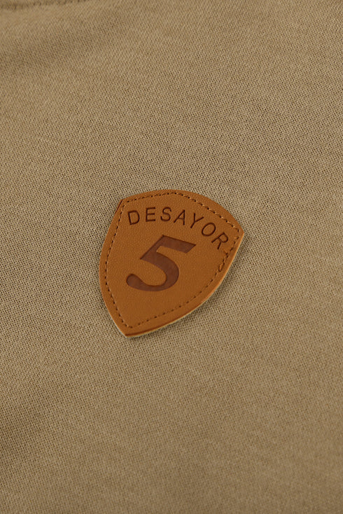 Colorblock Cowl Neck Pullover Hoodie