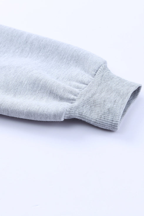 Colorblock Cowl Neck Pullover Hoodie