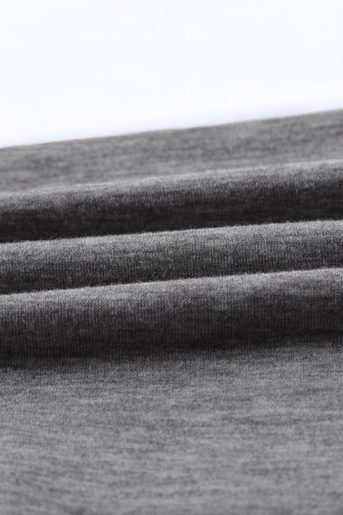 Colorblock Pocketed Cap Sleeve Top