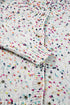 Confetti Speckled Knit Button Front Round Neck Cardigan