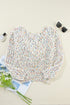 Confetti Speckled Textured Knit Long Sleeve Sweater
