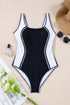 Contoured Tummy Control High Elastic Support One Piece Swimsuit