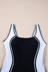 Contoured Tummy Control High Elastic Support One Piece Swimsuit