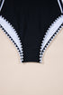Contoured Tummy Control High Elastic Support One Piece Swimsuit