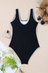 Contoured Tummy Control High Elastic Support One Piece Swimsuit