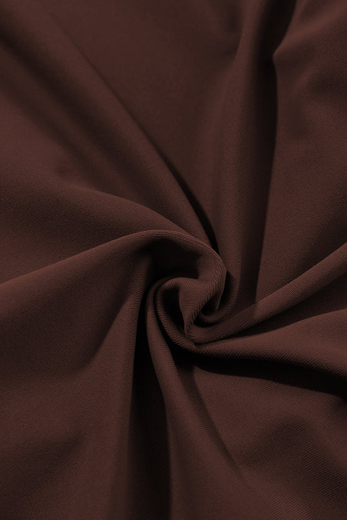 Contrast Banding Tube Bikini High Waist 2pcs Swimsuit