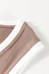 Contrast Binding Ribbed Knit Scoop Neck Tank Top
