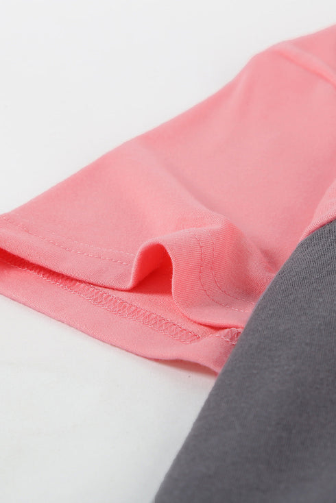 Contrast Colorblock T-Shirt
