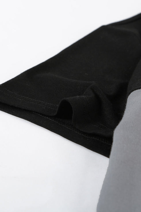 Contrast Colorblock T-Shirt
