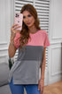 Contrast Colorblock T-Shirt