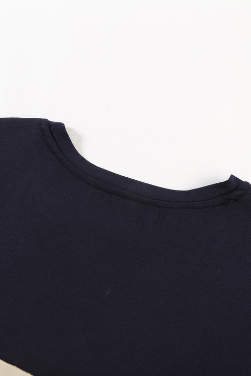 Contrast Colorblock T-Shirt
