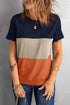 Contrast Colorblock T-Shirt
