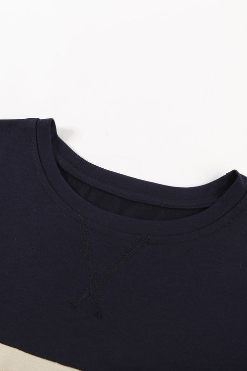 Contrast Colorblock T-Shirt