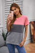 Contrast Colorblock T-Shirt