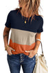 Contrast Colorblock T-Shirt