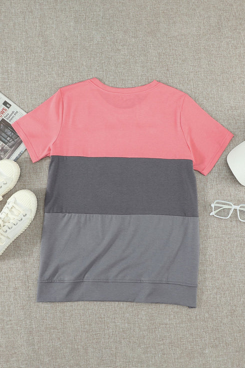 Contrast Colorblock T-Shirt