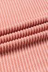 Contrast Panel Ribbed Knit Long Sleeve Pullover Top