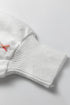 Contrast Stitch Detail Relaxed Fit Pullover Sweater