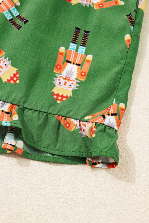 Contrast Trim Bow Knot Viscose Satin Pajama Set