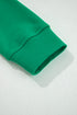 Contrast Trim Crewneck Pullover Mini Skirt Two Piece Dress