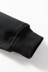 Contrast Trim Crewneck Pullover Mini Skirt Two Piece Dress