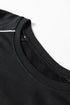 Contrast Trim Crewneck Pullover Mini Skirt Two Piece Dress