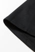 Contrast Trim Crewneck Pullover Mini Skirt Two Piece Dress