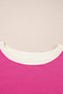 Contrast Trim Drop Shoulder Two Piece Skort Set