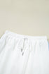 Contrast Trim Edge Cap Sleeve Collared Two Piece Dress