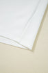 Contrast Trim Flutter Sleeve V Neck Polo Top