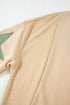 Contrast Trim Star Graphic Long Sleeve Sweatshirt