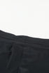 Contrast Waistband Tie Front Swim Shorts