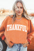 Corded Knit Varsity Letter Graphic Pullover