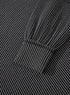 Corded Lantern Sleeve Ruffled Skort Two Piece Dress