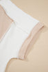 Corded Rib Twist Front High Low Short Sleeve Top