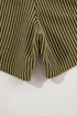 Corded Ribbed Knit Loose Fit Tee And Short Set