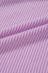 Corded Texture Flap Pocket Collared Button Front Short Sleeve Shirt