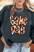 Corded Texture Game Day Graphic Pullover Sweatshirt